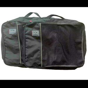 Packing Cube Large Eagle Creek Packing Cube System Black Travel Organizer Bag x2
